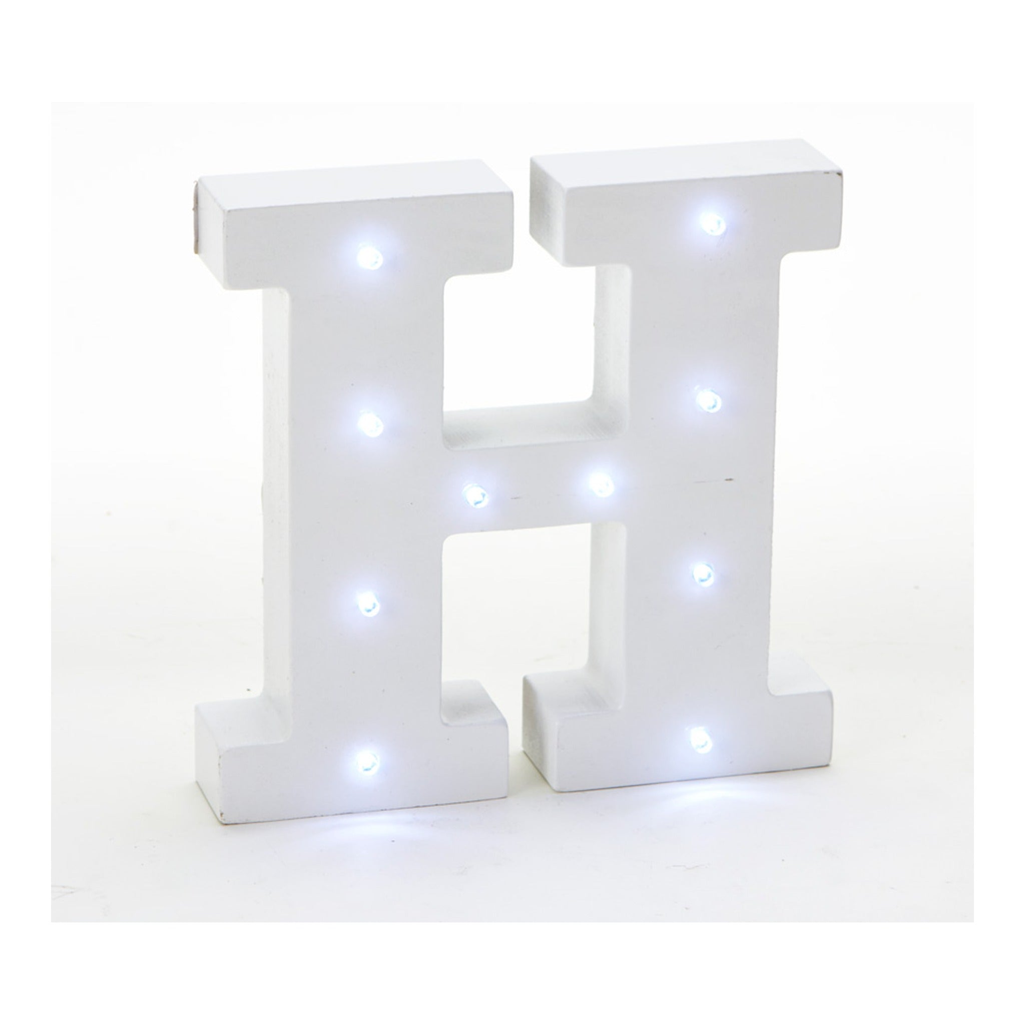 Vintage LED Marquee Letter H